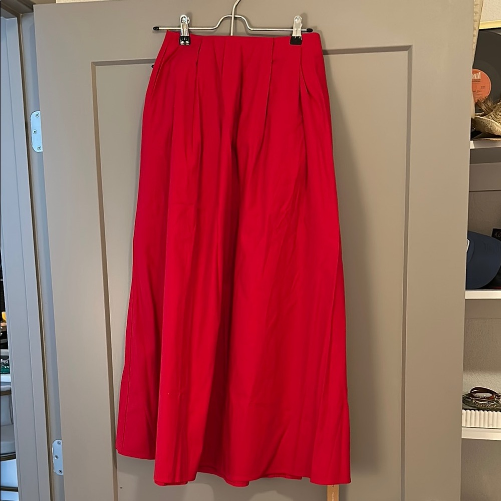 Reformation Lucy Red lipstick Women's Skirt